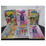 6 DC MARVEL COMIC BOOKS