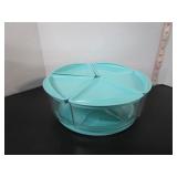 VINTAGE RETRO 1970'S SPIN-A-BIN LAZY SUSAN SET