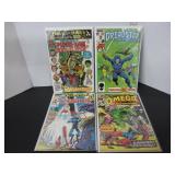 4 VINTAGE MARVEL COMIC BOOKS