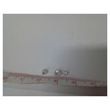 THREE LOOSE DIAMONDS