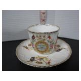 'CANADA THE MAPLE LEAF FOREVER' CUP & SAUCER