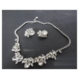 VINTAGE SHERMAN EARRINGS & NECKLACE