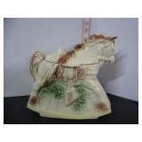 1950'S McCOY 'HOBBY HORSE' COOKIE JAR