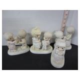 4 PRECIOUS MOMENTS FIGURINES