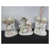 3 PRECIOUS MOMENTS FIGURINES