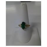 10 KT YELLOW GOLD RING