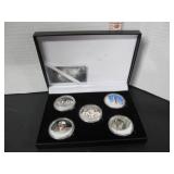 99.9 SILVER PLATED LTD. ED. APOLLO 2 SPACE SET