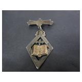 STERLING SILVER RELIGIOUS HAPED PIN-BROOCH