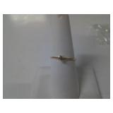 14KT PETITE DIAMOND SOLITARE