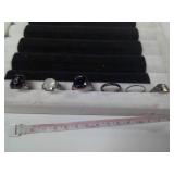 ANTIQUE RINGS, SOME SILVER