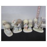 4 PRECIOUS MOMENTS FIGURINES