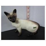 LARGE BESWICK ENGLAND SIAMESE CAT ORNAMENT