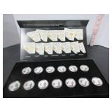 13-2018 99.99 SILVER $3 FINE PROOF COINS IN CASE