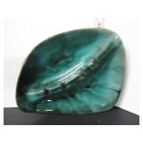 LARGE OLD BLUE MOUNTAIN POTTERY ASHTRAY