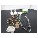 LARGE LOT OF COSTUME JEWELLRY