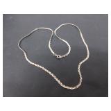 .925 STERLING SILVER ITALY NECKLACE