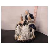 LARGE ROYAL DUX BOHEMIAN ROCOCO FIGURINE