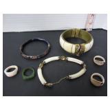 LOT OF VINTAGE JEWLLERY MADE OF NATURAL MATERIALS