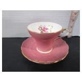 BEAUTIFUL VINTAGE AYNSLEY BONE CHINA CUP & SAUCER