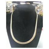 10 KT GOLD CHOKER NECKLACE