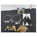 LOT OF NEW and OLD JEWELLERY