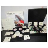 2010 92.5 SILVER VANCOUVER OLYMPIC RCM $25 COINS