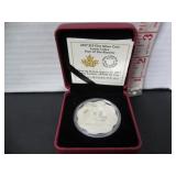 99.99 SILVER RCM 2017 $15 FINE SILVER PROOF COIN