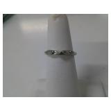 18 KT WHITE GOLD ACCESSORY WEDDING BAND