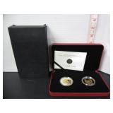 2-99.99 SILVER RCM 2005 $8 FINE PROOF SILVER COINS