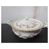 ROYAL ALBERT VINTAGE DIMITY ROSE SERVING DISH