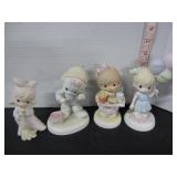 4 PRECIOUS MOMENTS FIGURINES