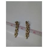 10 KT YELLOW GOLD EARRINGS