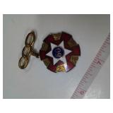 50 YEAR PIN, GOLD PLATED