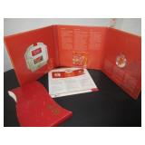 92.5 STERLING SILVER 2007 $15 RCM COIN & STAMP SET