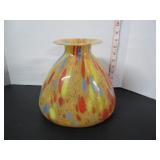 LARGE MID CENTURY ART GLASS VASE