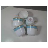 ROYAL CROWN DERBY CUPS WITH NO SAUCERS