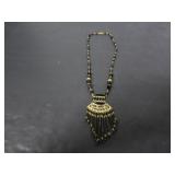 ANTIQUE VICTORIAN BLACK ONYX NECKLACE