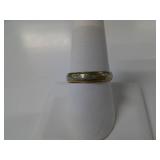 10 KT YELLOW GOLD RING, AS IS CONDITION