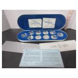 92.5 SILVER RCM 10 COIN STERLING $20 PROOF SET
