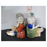 VINTAGE SET OF HUMMEL BOOKEND FIGURINES