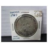 1964 SILVER CANADA ONE DOLLAR COIN