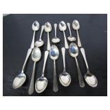 4 STERLING 360 GRAMS INTERNATIONAL SPOONS