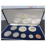 SILVER 1974 JAMAICA 8 COIN PROOF SET