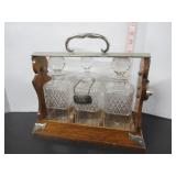 VICTORIAN ERA 'PATENT TANTALAUS' LIQUOR STAND