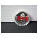 .999 SILVER 1965-2005 FINE PROOF CDN DOLLAR COIN