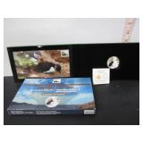 99.99 FINE PROOF SILVER 2014 $20 RCM COIN & STAMP