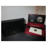 99.99 SILVER RCM 2005 $1 DOLLAR PROOF COIN IN BOX