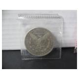 1896 SILVER US MORGAN '0' DOLLAR COIN