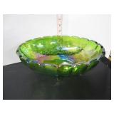 INDIANA GLASS HARVEST GRAPE GEPRESSION GLASS BOWL