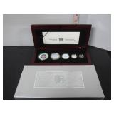 99.99 SILVER 2003 RCM MAPLE LEAF PROOF  COIN SET